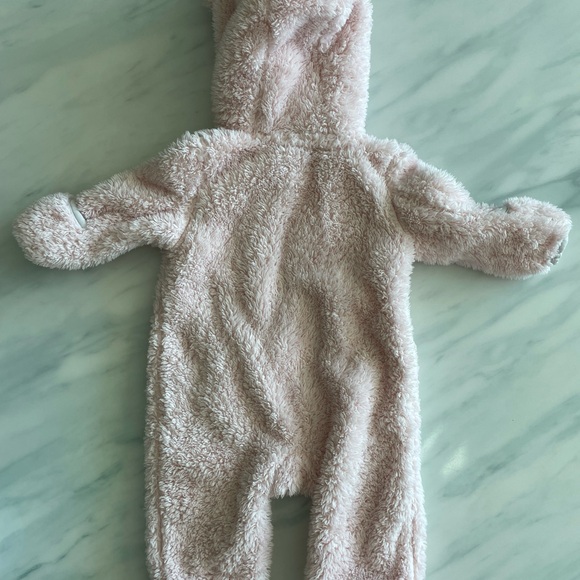 Eddie Bauer Blush Fleece Footie - Picture 2 of 7